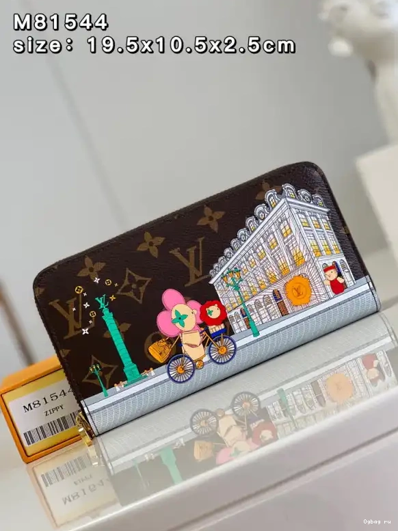 Vuitton ZIPPY Louis WALLET 0524
